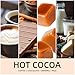 Fall Scented Candles Hot Cocoa 7oz – Rich Chocolate & Creamy Marshmallow Soy Wax Candle for Cozy Autumn Home Décor, Perfect Fall Gift for Chocolate Lovers, 50 Hour Long Burn