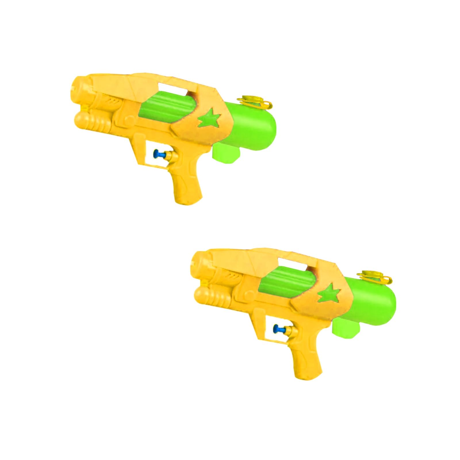 SDMAX Water Gun Toy, Durable Construction, Easy Grip, Portable, Soft Handling, Increase Love for Physical and Water Sports, Yellow, (Pack of 2)