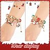 Adventskalender 2025 Schmuck, Weihnachten Advent Festlicher Schmuck, DIY Metall Armbänder Kit, 24 Stück Goldfarben Armbänder und Charms, Geeignet für Mädchen und Frauen Weihnachten Geschenke #5
