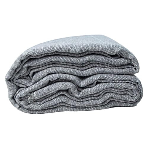Wswqop Tela para Mechones, Base para Alfombras, Bordado, Lona Resistente, Poliéster Suave, Corte Personalizable, Apto para Costura DIY, Decoración de Alfombr, 2.15x2m