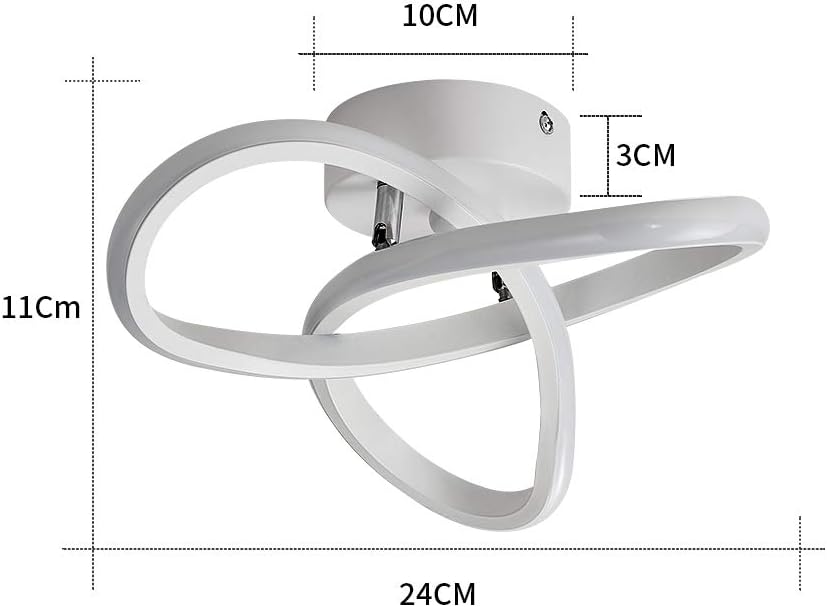 Comely LED Ceiling Light, 22W Super Bright Modern LED Ceiling Lamp - Image 5