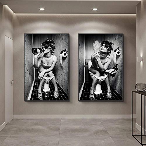 Affiches peinture imprimé sur toile vintage déco maison salon fruit fleur 60x80