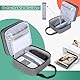 Luxja Fotodrucker Tasche Groß, Foto Drucker Tasche mit Griff, Photodrucker Reisetasche ist mit dem Canon SELPHY CP1500 / CP1300 / CP1200 Kompatibel, Grau