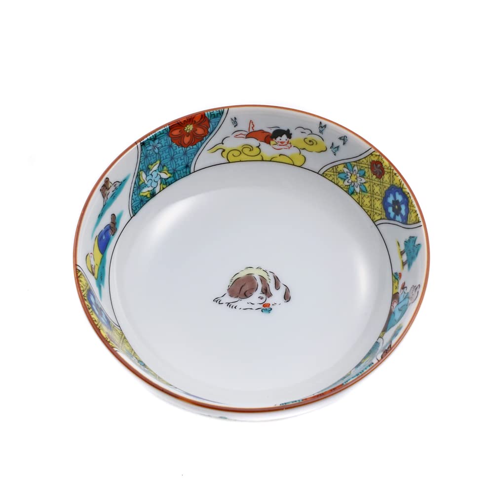 Kutani Ware Heidi Small Plate 4.8in Kozara Alps Girl Licensed Japan Dish