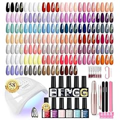 58 Pcs All-Season Colors & Nail Drill