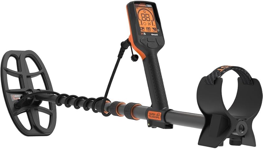 Amazon.com : Quest X5 IDmaxX Metal Detector with Blade9 TurboD