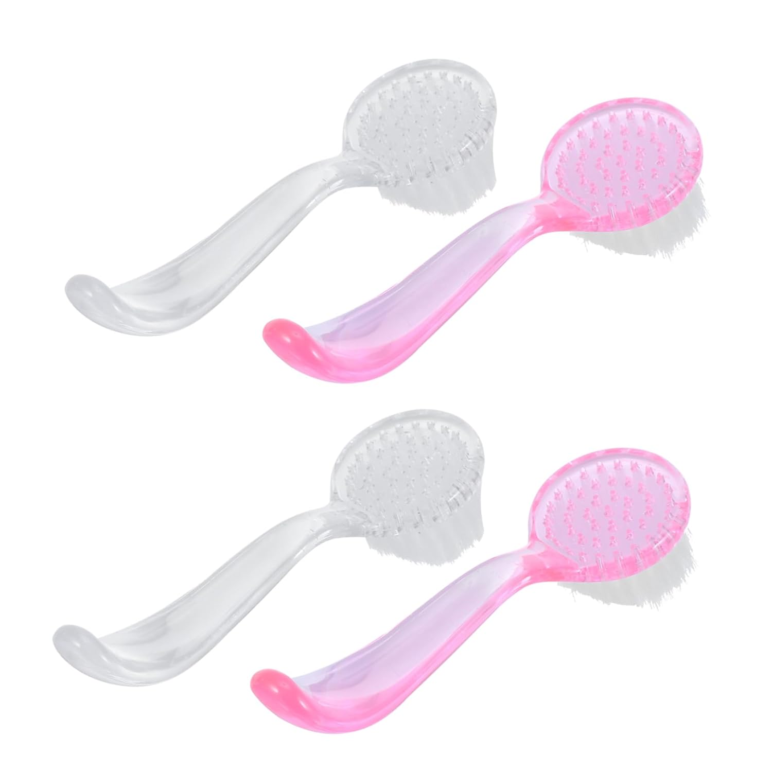 12pcs Nail Cleaning Brushes Comfortable Grip Handle Design for Dust Removal Fingernails and Toenails for Home and Salon Use