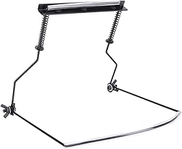Ejoyous Adjustable Harmonica Stand Hands Free Harmonica Stand Durable Metal 10 Holes for Music Lovers