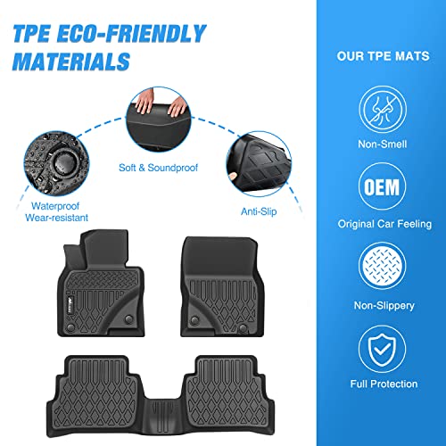 Image of Nilight TPE Floor Mats for Mazda CX5 2017-2025