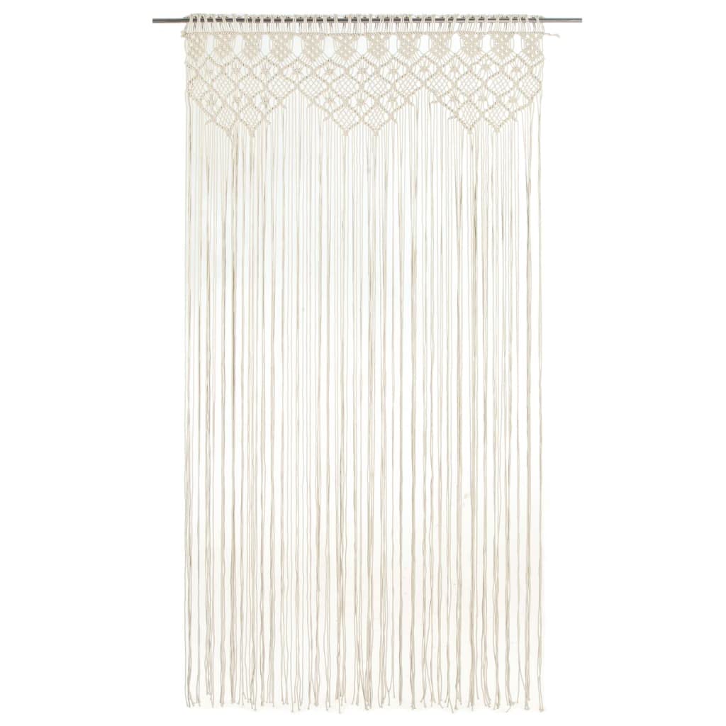 Rideau Macramé 140x240 cm Coton