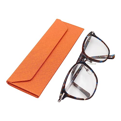 Image of Real Sic Glasses Case for Men and Women - Magnetic Folding Hard Shell Sunglass Holder - Inspired by Solid Color