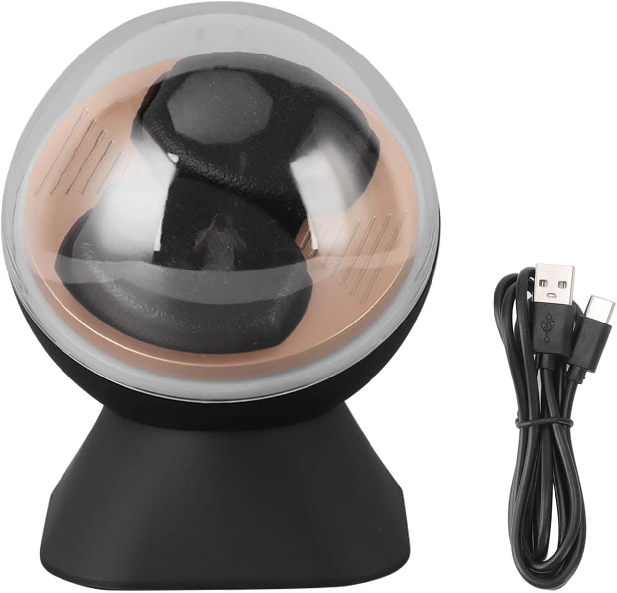 Automatic Double Watch Winder for Mechanical Watches, Black ABS Material - Quiet Operation, Easy Use, Ideal for Men and Women Watch Collectors