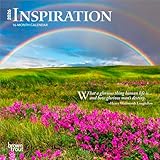 Inspiration | 2026 7 x 14 Inch (Hanging) Monthly Mini Wall Calendar | BrownTrout | Family Self Help Motivation Quotes