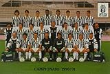  Mannschaftskarte Juventus Turin (Saison 1990/91)