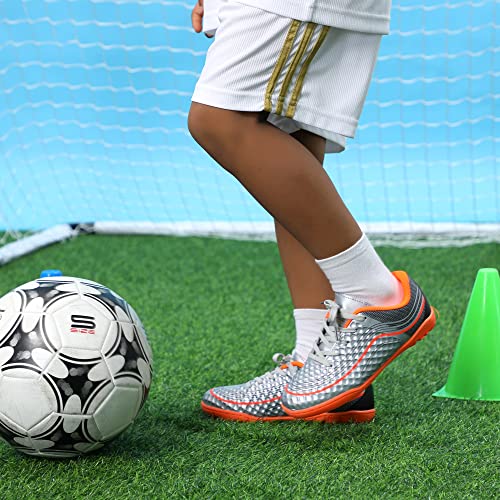 image for Hawkwell Kids Indoor Comfortable Soccer Shoes(Toddler/Little Kid/Big K
