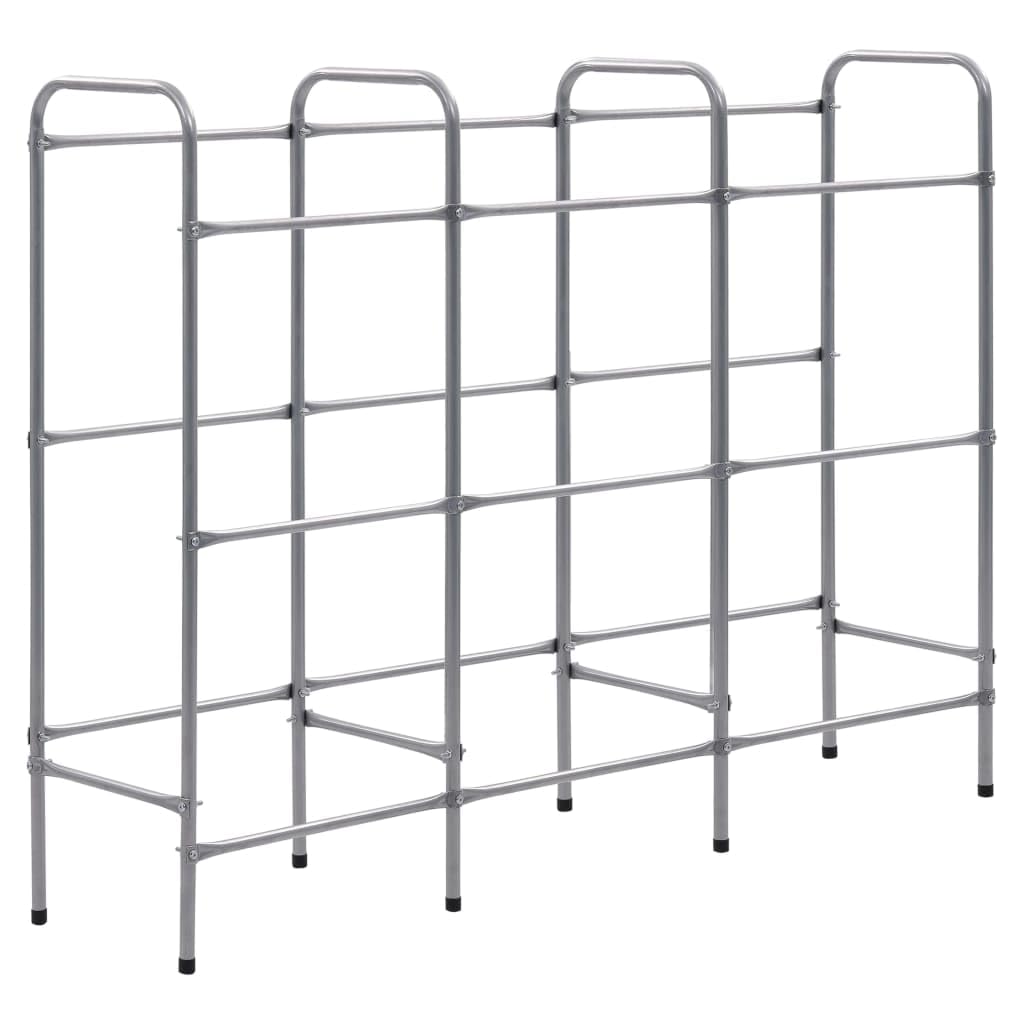 Générique Étagère de Rangement pour 9 caisses Argenté 145x33x116 cm Acier,Entreprise & Industrie,Stockage Industriel,Étagères industrielles,Argent,6.2 KG,285214