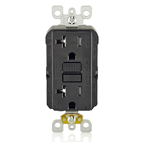 Vista 14 de Leviton Combinación GFCI de autoprueba SmartlockPro de 15 A con USB tipo A y tipo C en pared, cargador USB para teléfonos inteligentes y tabletas