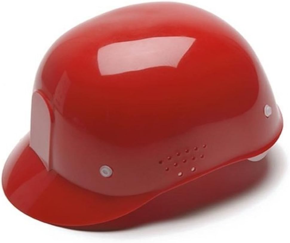 American Allsafe Adjustable Bump Cap-Red