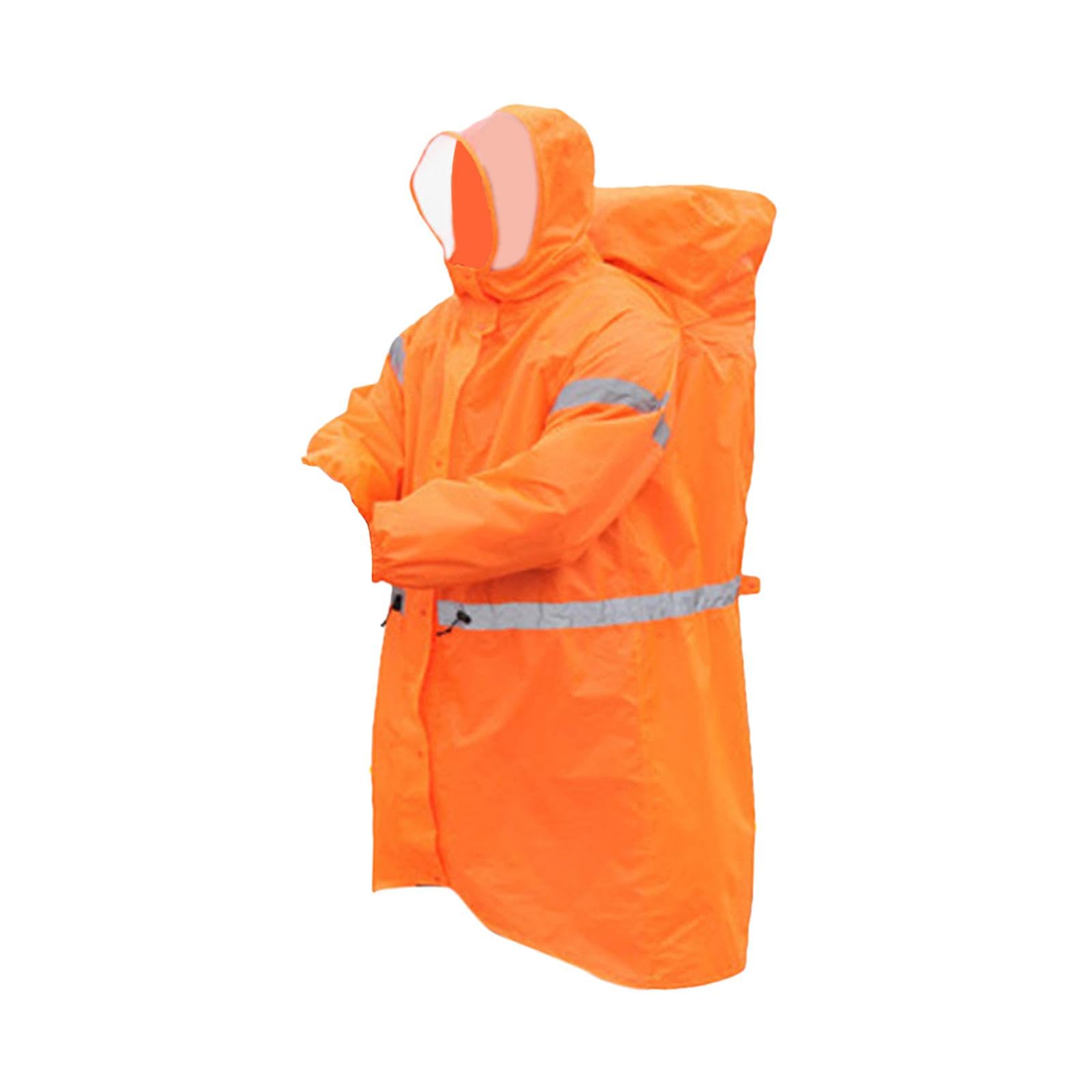 Poncho Impermeable con Capucha, Ligero Y Versátil, Chaqueta Transpirable con Capucha para Actividades Al Aire Libre Y Caminatas.