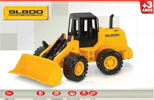 Escavadeira Sl800 Construction, Silmar Brinquedos