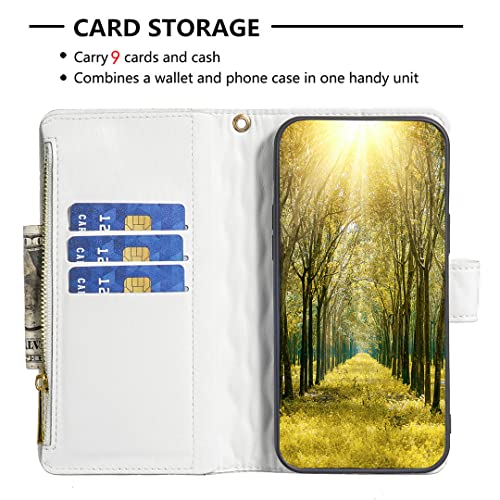 Protection Samsung S23 FE antichoc étui femme blanc avec support