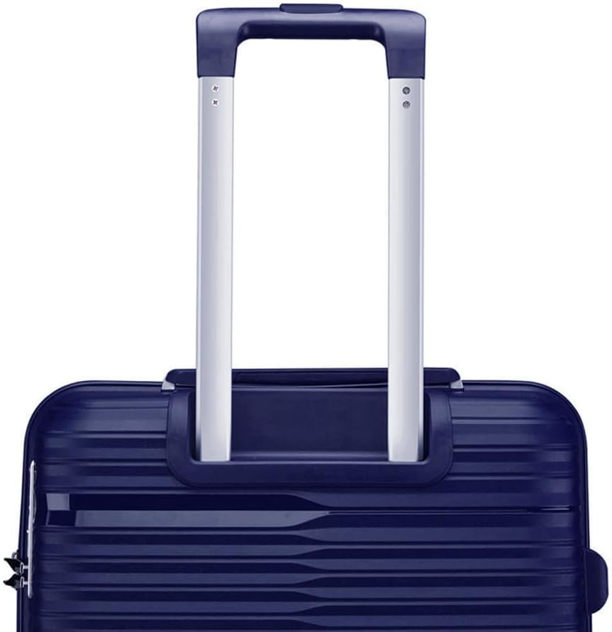 Hardshell Lightweight Durable Travel Suitcase, with Quite 360 Spinner Wheels, Expandable TSA Lock Carry on Luggage, 20-Inch, Blue