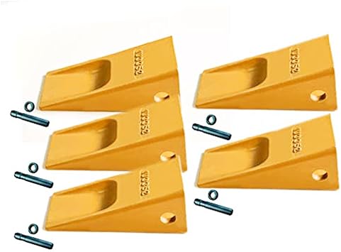 BDI Wear Part 5 Pack Caterpillar J350 Style Bucket Dirt Teeth w/Pins 8E6358 & 8E6359 Retainers - 1U3352