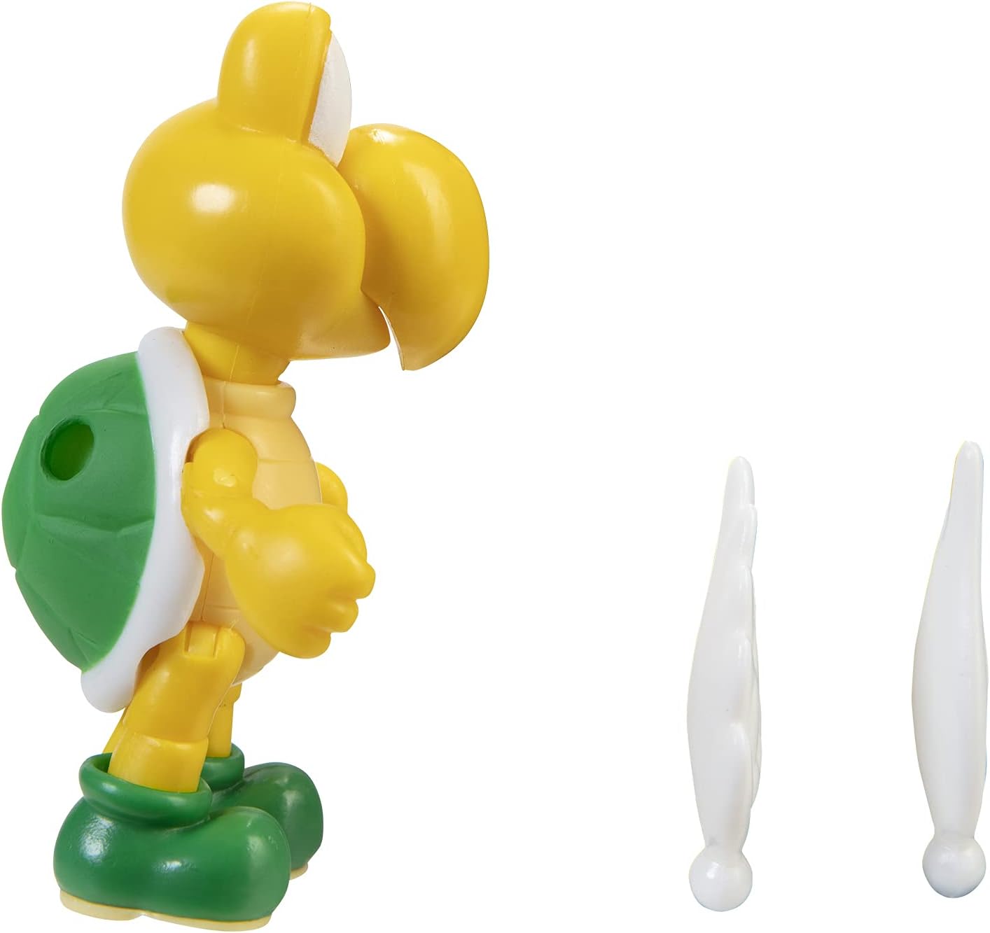 Super Mario Action Figure 4 Inch Green para Koopa Troopa Collectible Toy with Wings Accessory