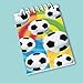 Amscan Party Perfect Soccer Balls Notepad Favors, Multicolor, 4" x 2 1/4"