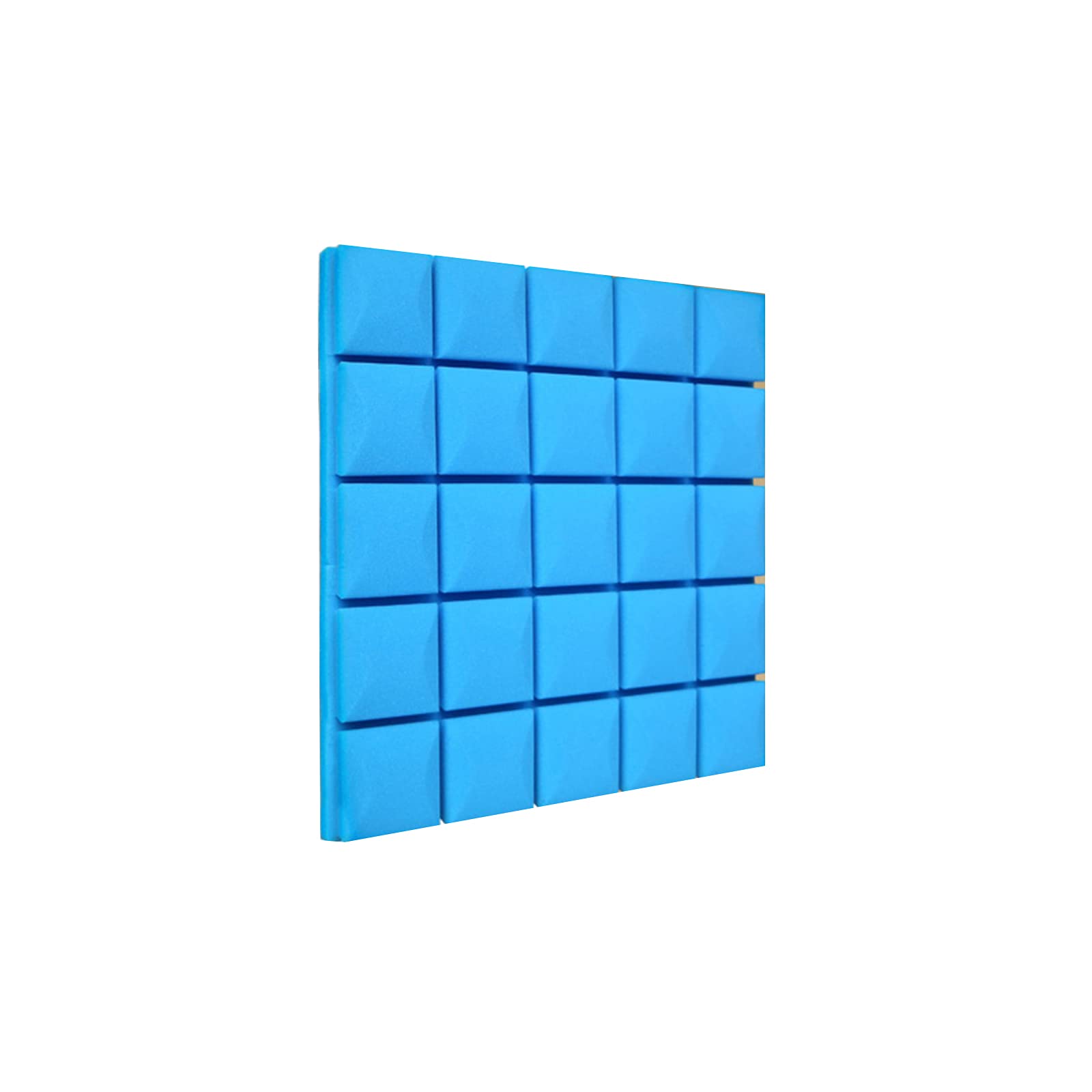 Pannelli acustici per Interni, Wedge Studio Piastrelle per pareti fonoassorbenti Schiuma fonoassorbente ignifuga Schiuma antirumore per studi Domestici, Spessore: 5 cm (Dimensioni: 50 * 50 * 5 cm, c