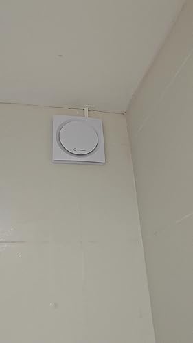 Extractor De Aire Para Baño Y Cocina Turbionaire RING 100 SW - Doble Aspiración, Blanco, IPX4