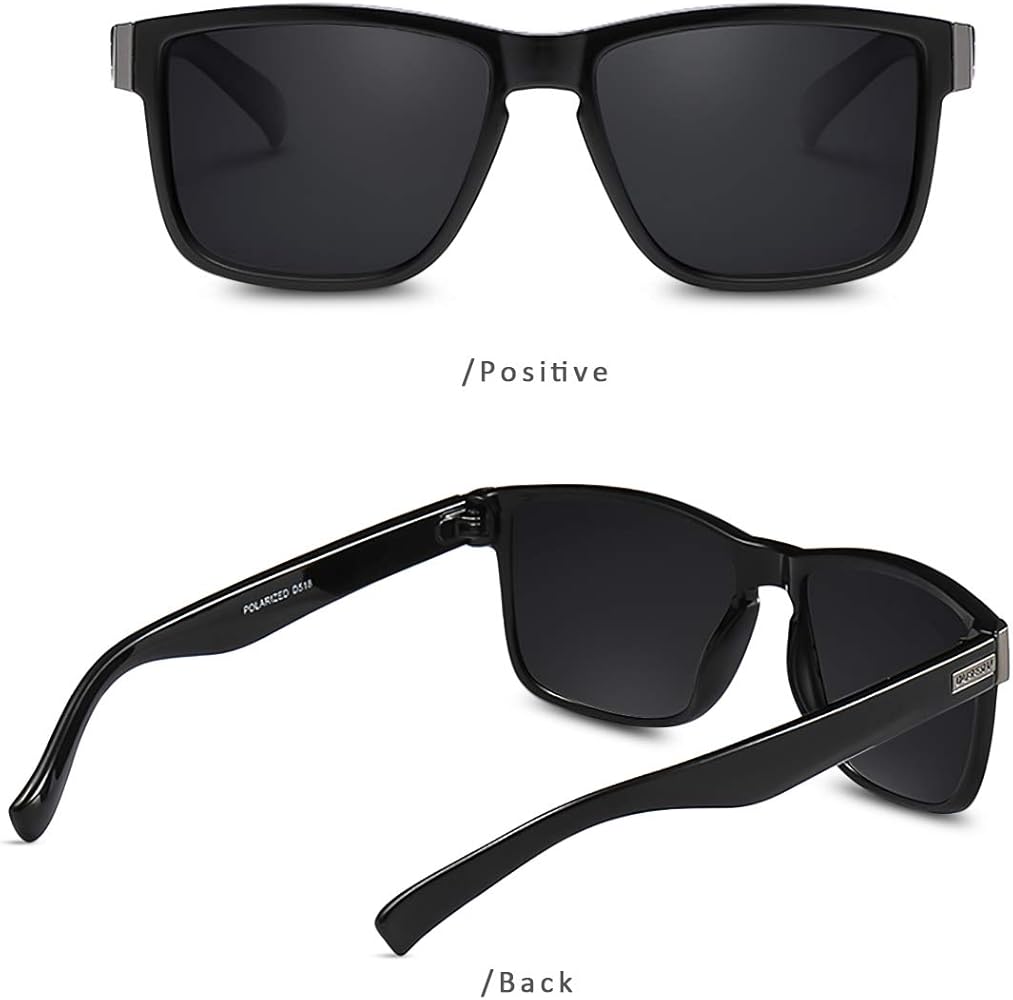 Lunettes De Soleil Polarisées LumiSyne - Style Pilote Classique, Monture Métal Argentée - Protection UV400