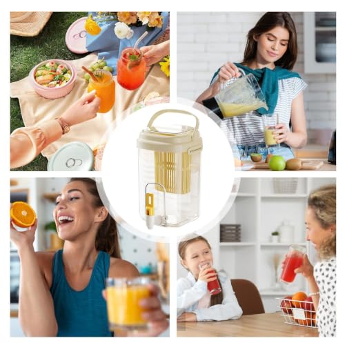 Dispensador de bebidas contenedor para en el exterior que evita goteos 5