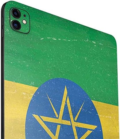 Skinit Decal Tablet Skin Compatible with iPad Pro 11in (2020) Originally Designed Ethiopia Flag Distressed Design
