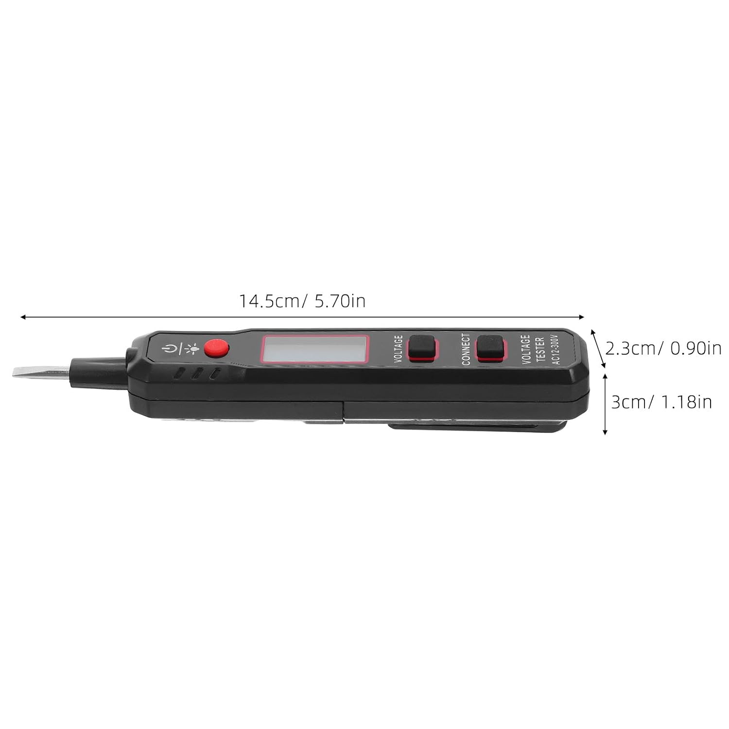Non-Contact Voltage Tester Pen with Screwdriver, Responsive Electrical Circuit Tester Probe for Home, Automotive and Office Use