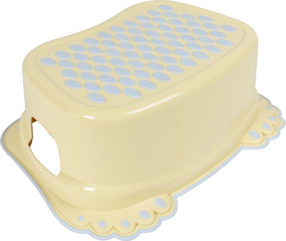 Poupy Kids Multipurpose Plastic Platform Lightweight Durable Washable Reusable with Non-Slip Rubber Pads