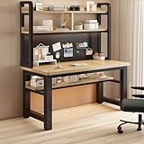 【Solutions de rangement polyvalentes】: cette bibliothèque à plusieurs niveaux dispose d'un deuxième niveau avec rails de sécurité et d'un troisième niveau idéal pour présenter des articles de décoration. Le panneau perforé en métal durable à l'arrière offre un espace de rangement supplémentaire, ce qui le rend parfait pour niquer des livres, des plantes et des trésors personnels. Idéal pour n'importe quelle pièce, cette pièce élégante et fonctionnelle améliore votre espace tout en le gardant bien rangé.