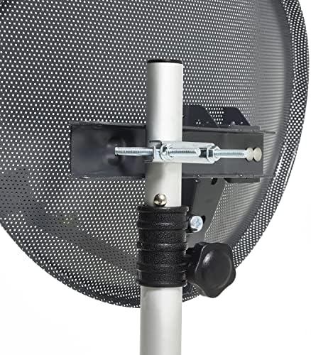 SSL Zone 1 Mini Dish Kit for Sky HD/Freesat/Hotbird/Polesat Satellite Dish Quad LNB Kit for Camping, Carvan or Holiday Home