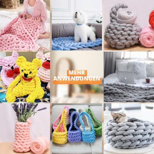 Uiopa Bulky Armstrickgarn 500g – Bild 7