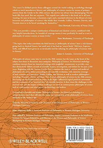 Philosophy Of Science: An Historical Anthology #TOP1