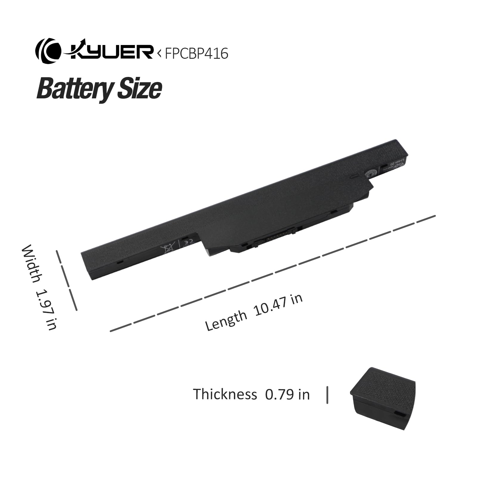 FPCBP416 FPCBP405 FPCBP429 FPCBP434 Batteria per Fujitsu LifeBook E733 E734 E736 E743 E744 E746 E753 E754 E756 A357 A359 A514 A544 A555 A557 AH544 AH564 S935 S937 S938 E544 E546 E547 E554 E556 E557