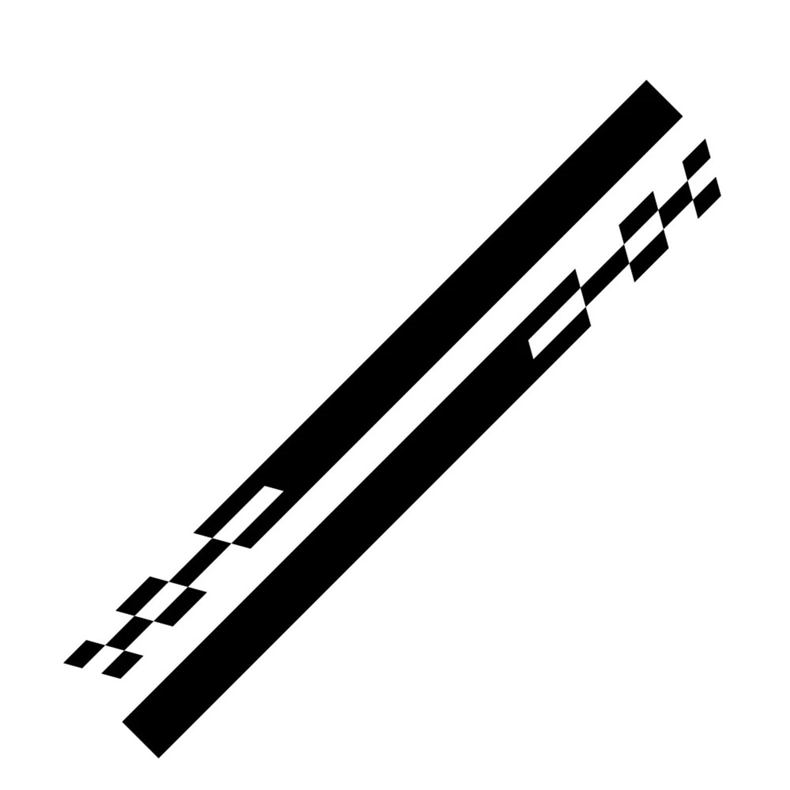 Car Decal for Skoda Octavia 2 A7 A5 Fabia 3 Rapid Superb 3 Kodiaq Scala Karoq Kamiq, Vinyl Decal 180x10cm