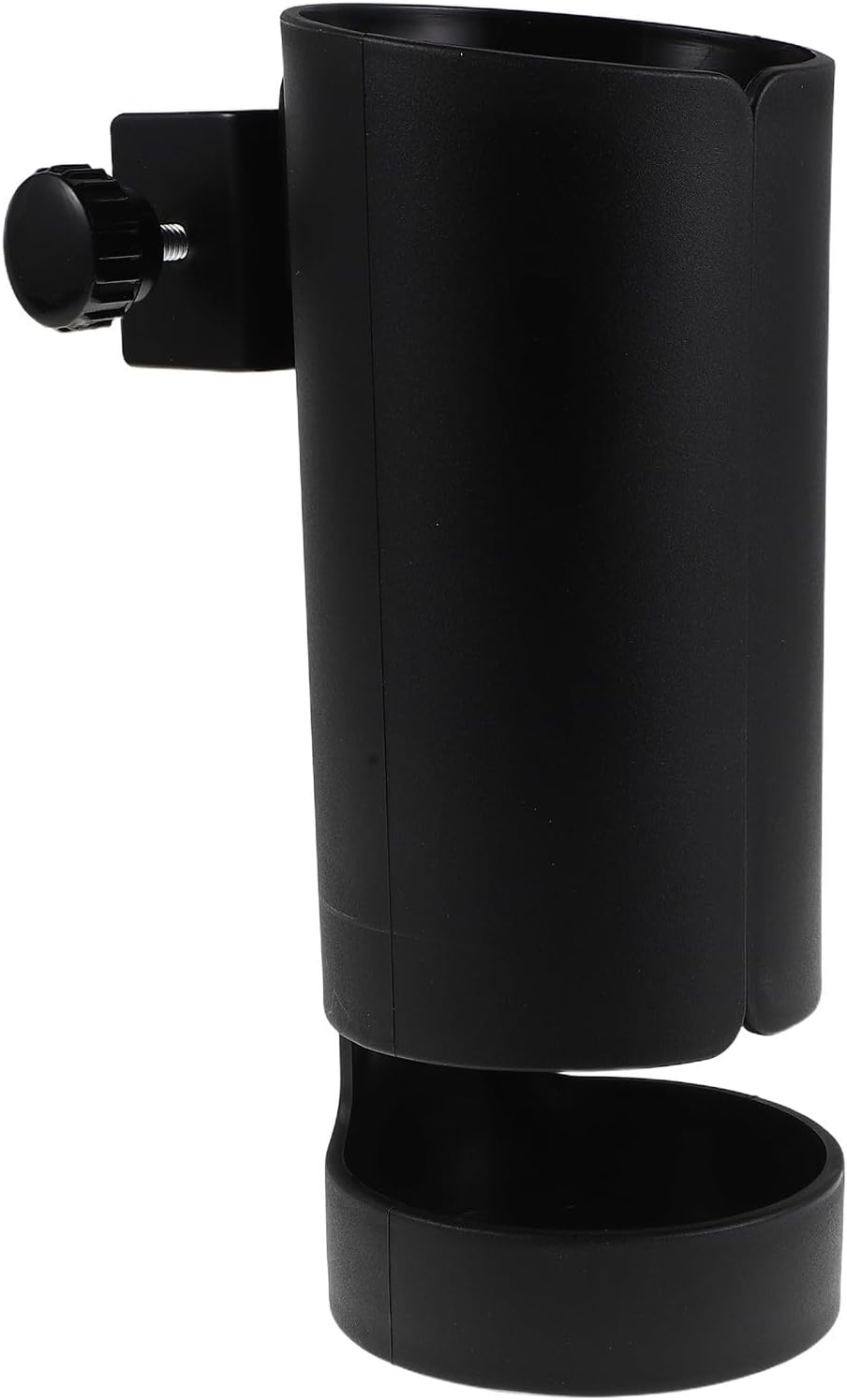 DOITOOL Portable Drumstick Holder Bag for Drummers Lightweight Plastic and Metal Drumstick Container Case with Clamp for Efficient Storage and Quick Access during Band Practice and Gigs