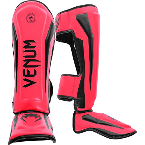 Venum Elite Standup Shin Guards - Matte/Black, L by Venum - Image 3