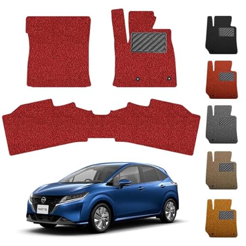 新型 ノート 車マット カーマット E-POWER E13 NOTE e-POWER E13 コイルマット BIO PURE MAT (ORANGE, 寒冷地仕様)