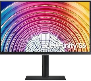 Samsung LS24A600NAUXXU 24" S60A QHD ViewFinity Monitor - 2560x1440, IPS, Displayport, HDMI, USB Hub, Height Adjust