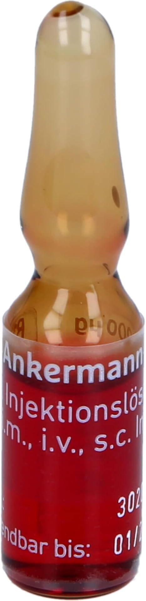 B12 Ankermann® Vitamin B12 Injektion 1000 µg 10 Ampullen Spritze zum Ausgleich eines Vitamin-B12-Mangels hochdosiert schnelle Verfügbarkeit vegan Arzneimittel