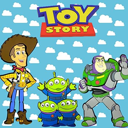 Toy Story Wall Stickers 3D Kids Bedroom, Green