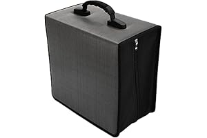Elite CD/DVD Storage Case: The Ultimate 500-Disc Protection Solution!