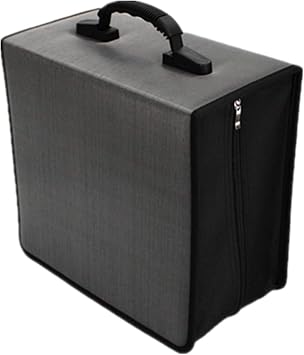 CD/DVD Case Holder Organizer Wallet Sleeves Booklet Binder,Storage 400 Capacity DiscGray